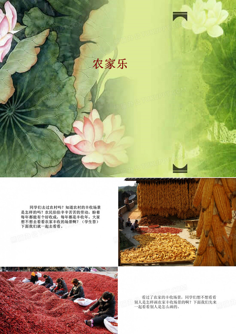 《农家乐》课件