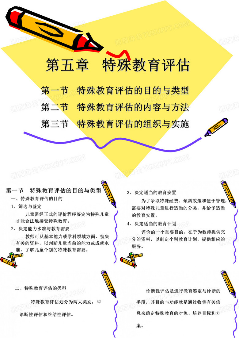 特殊教育学第五章__特殊教育评估