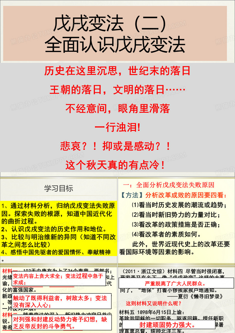 的戊戌变法
