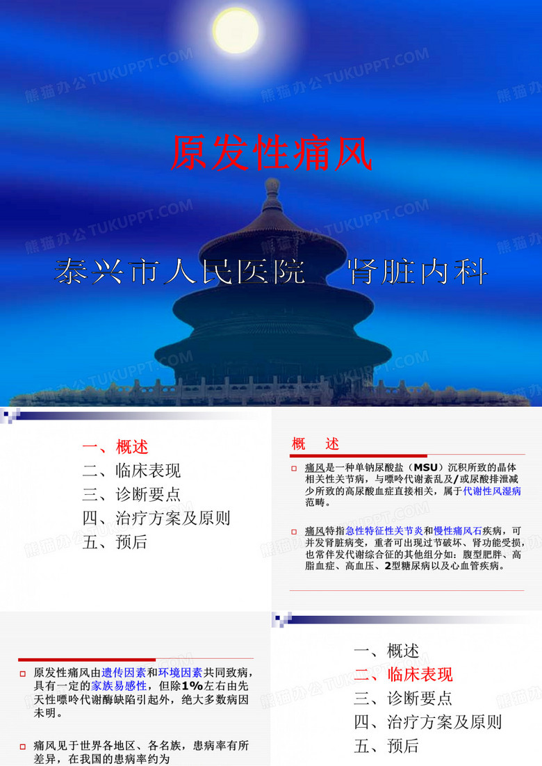 痛风与痛风性肾病