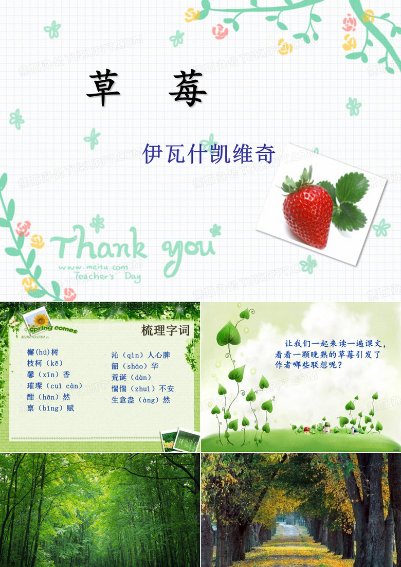 《草莓》课件
