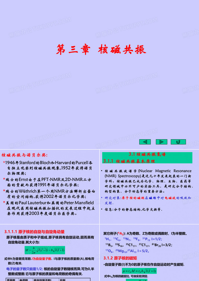 清华核磁共振讲义