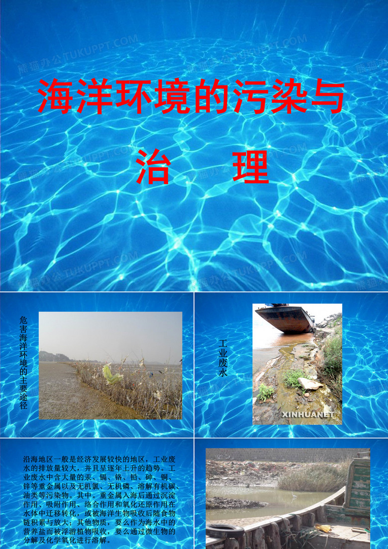 海洋环境的污染与治理