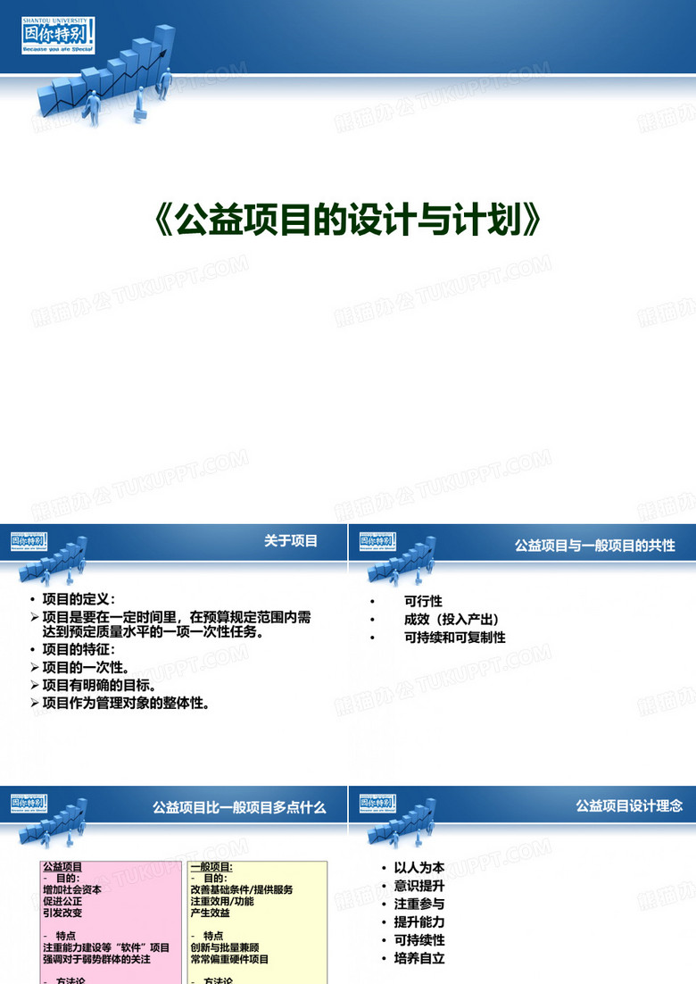 公益项目的设计与计划