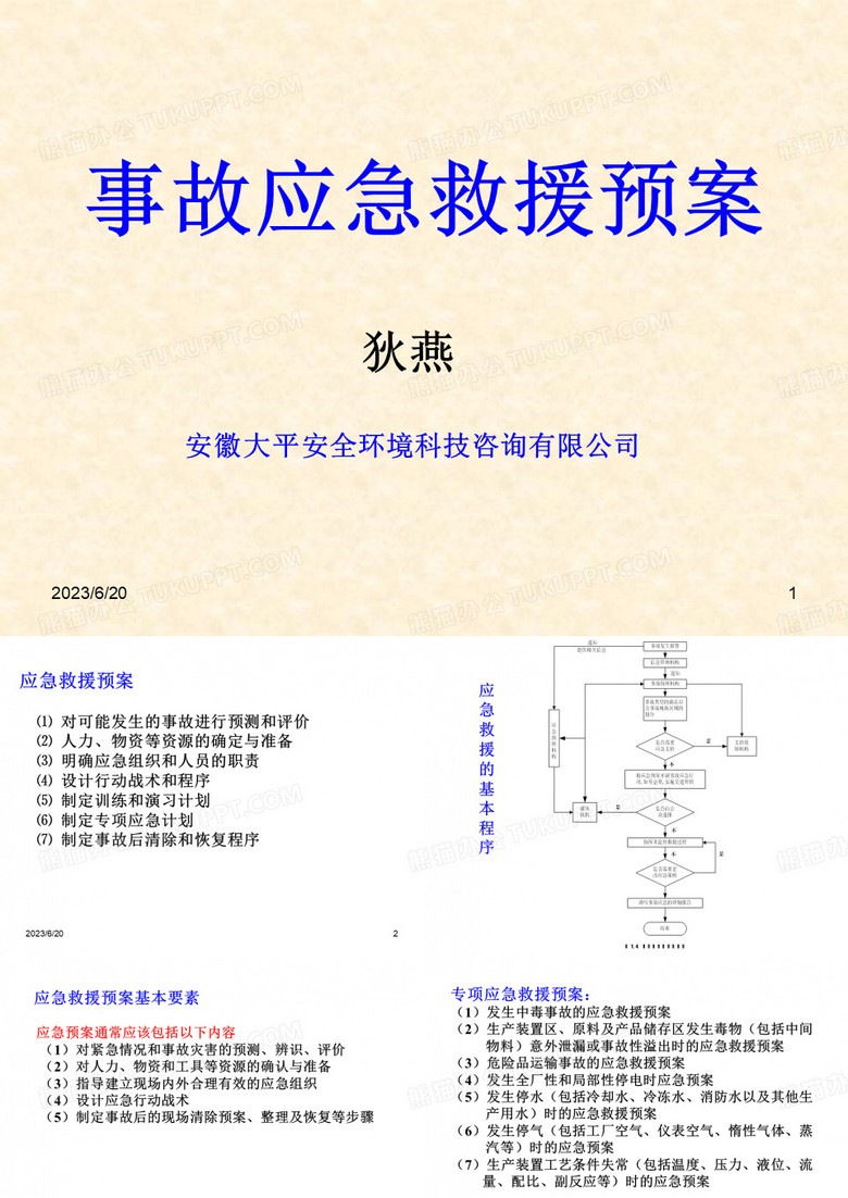 事故应急救援预案1