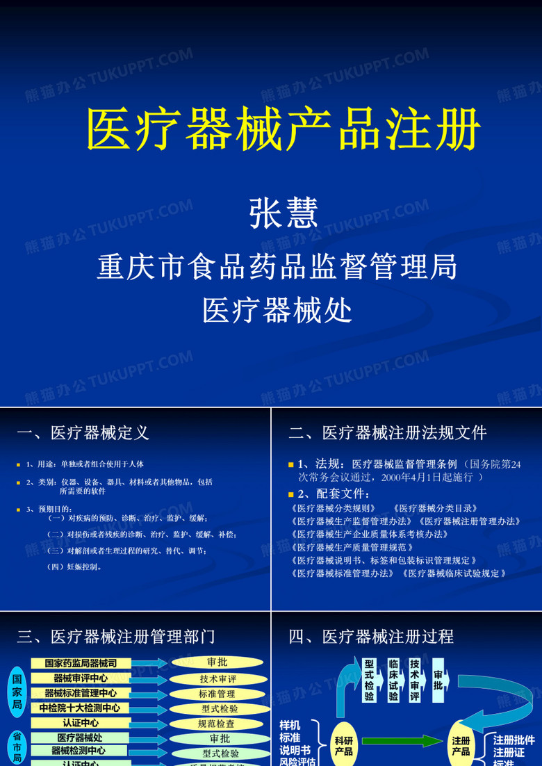 医疗器械产品注册讲解