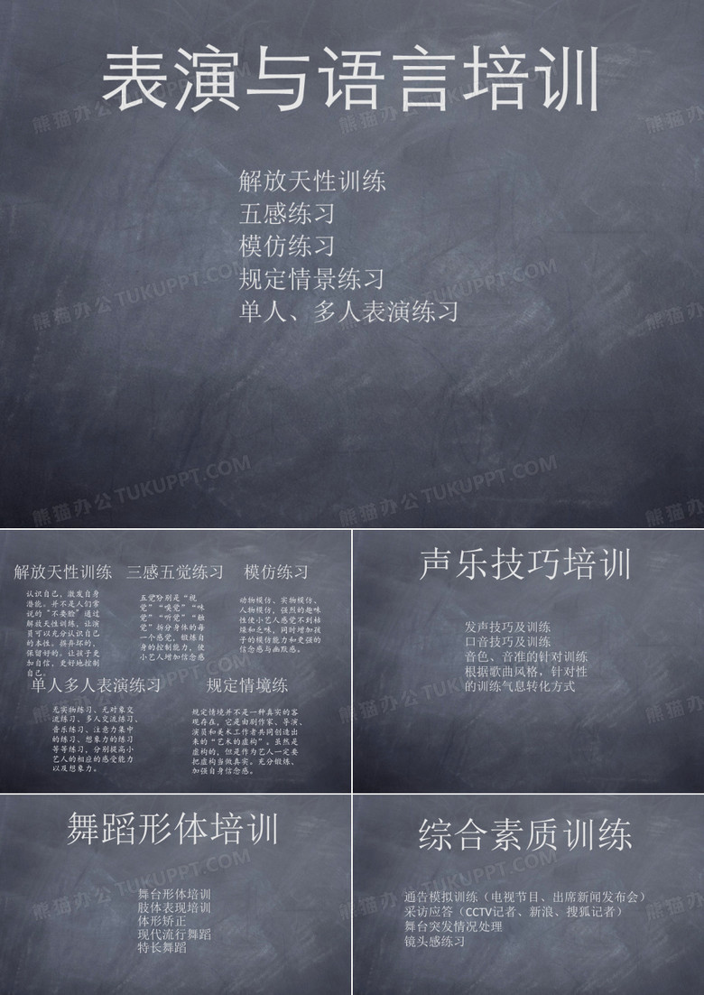 艺人培训思想及大纲