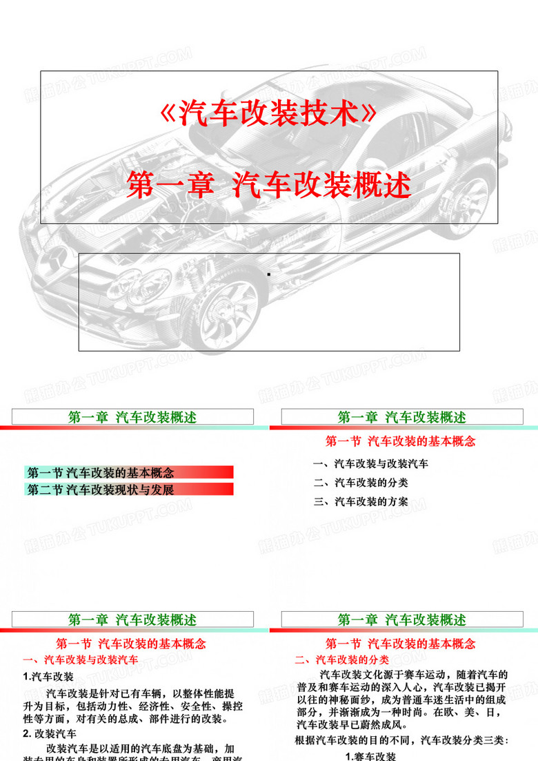 汽车改装概述