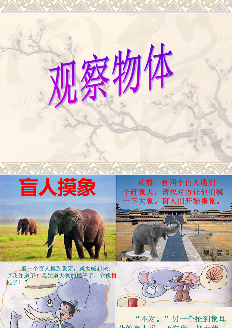 观察物体(三)