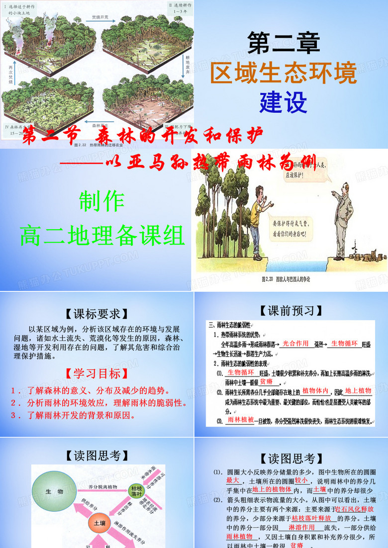 雨林生态的脆弱性ppt
