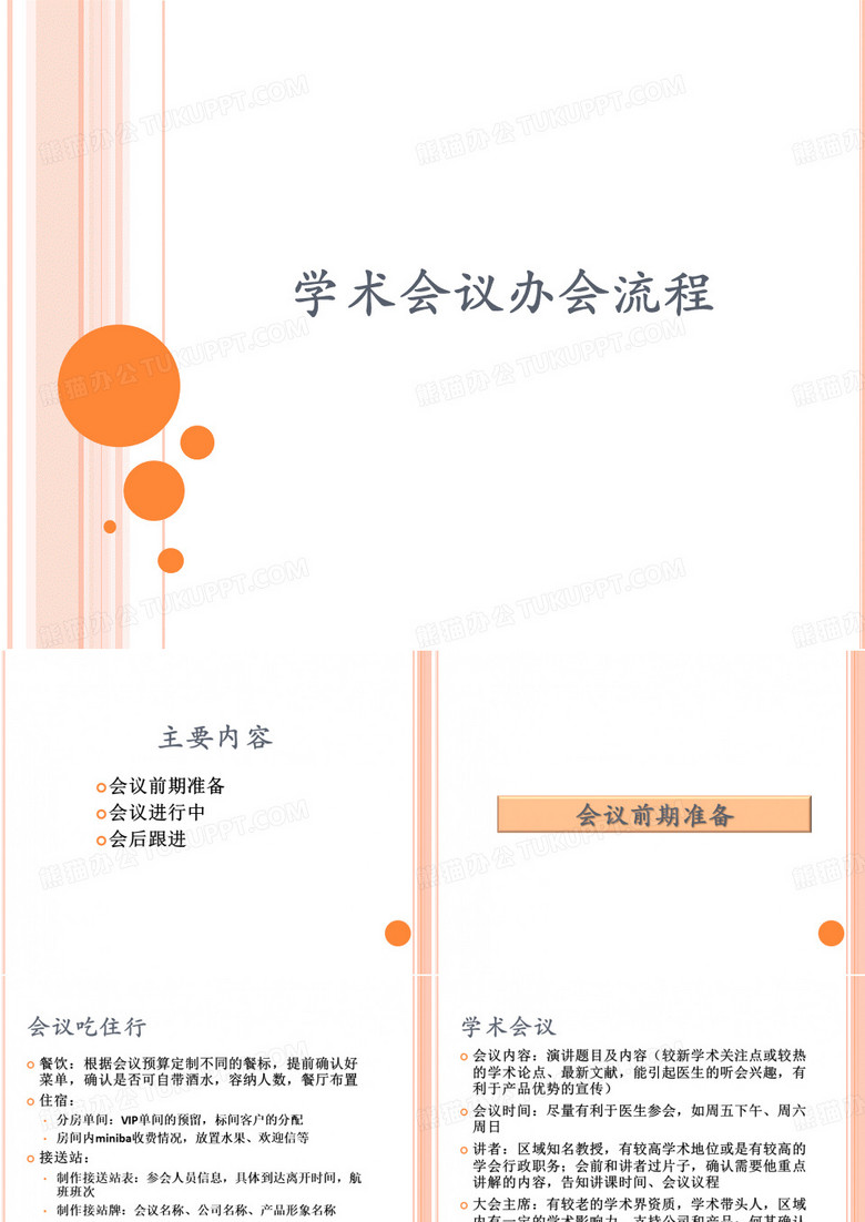 学术会议流程