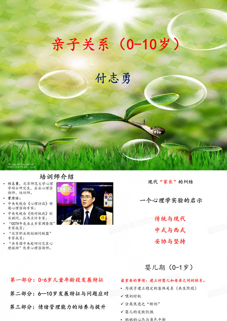 亲子关系课件
