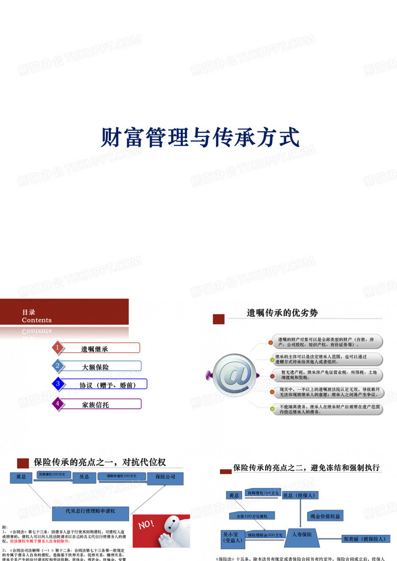 财富管理与传承方式
