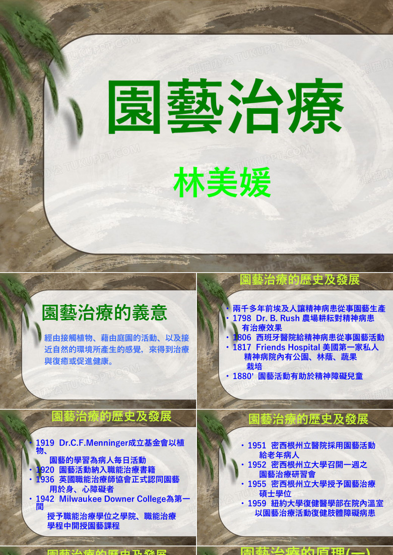 园艺治疗