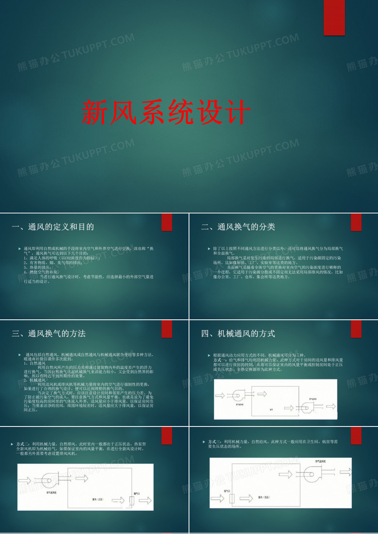 新风系统设计ppt课件