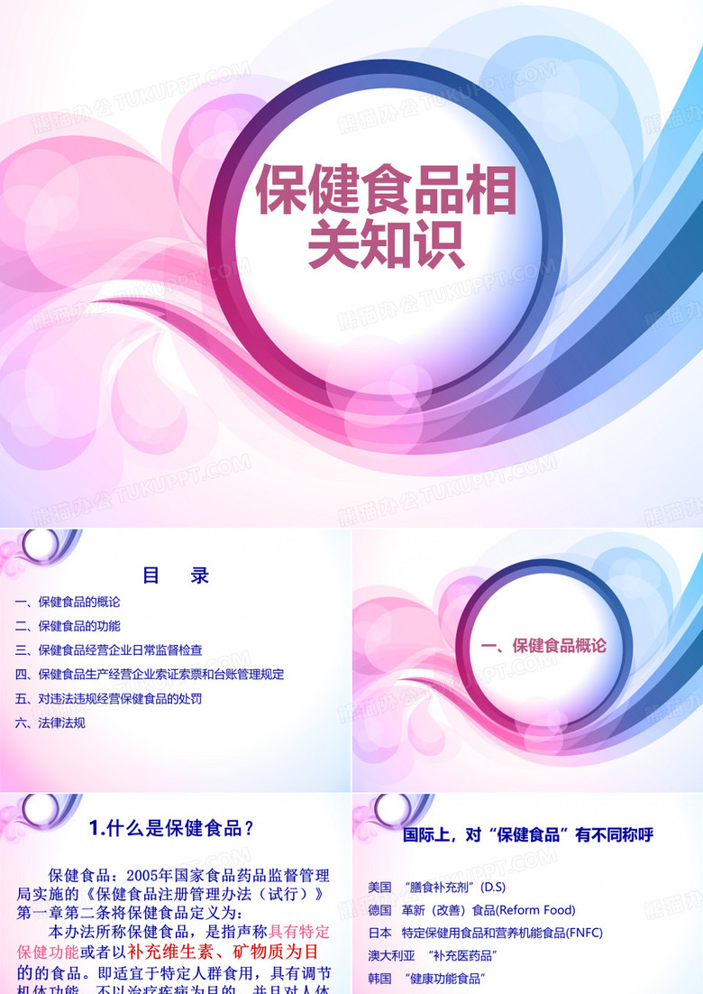 保健食品课件