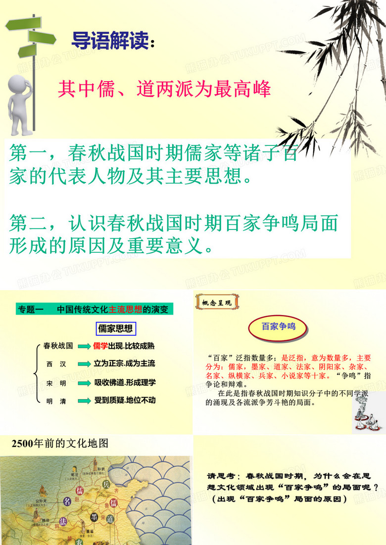 《百家争鸣》PPT