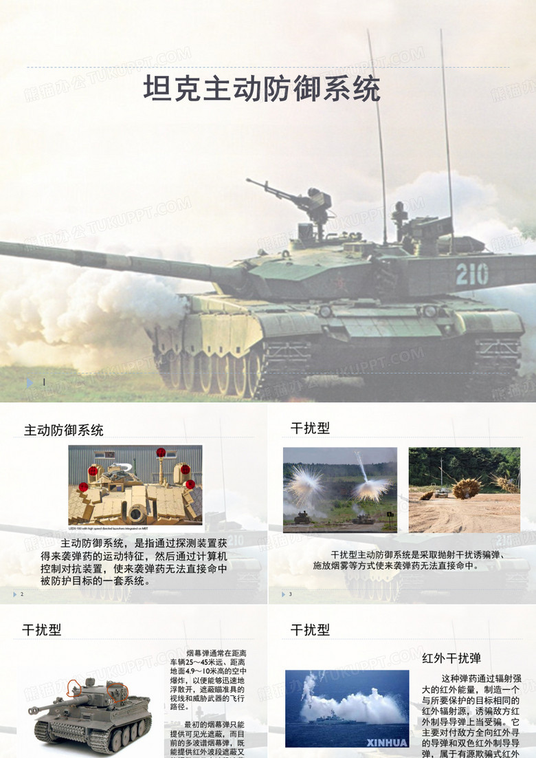 坦克主动防御系统PPT