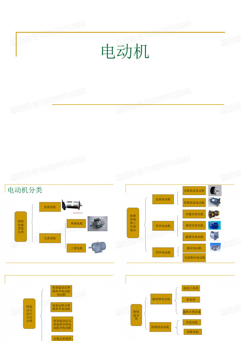 电动机分类