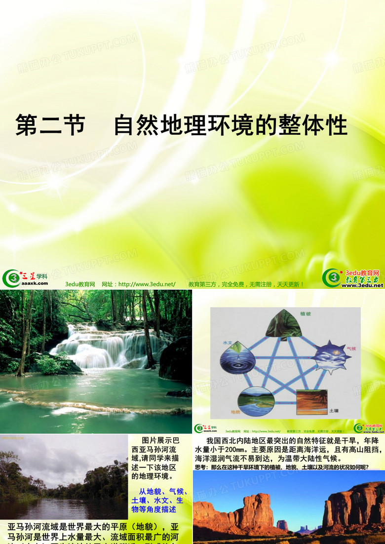 高一地理地理環(huán)境的整體性
