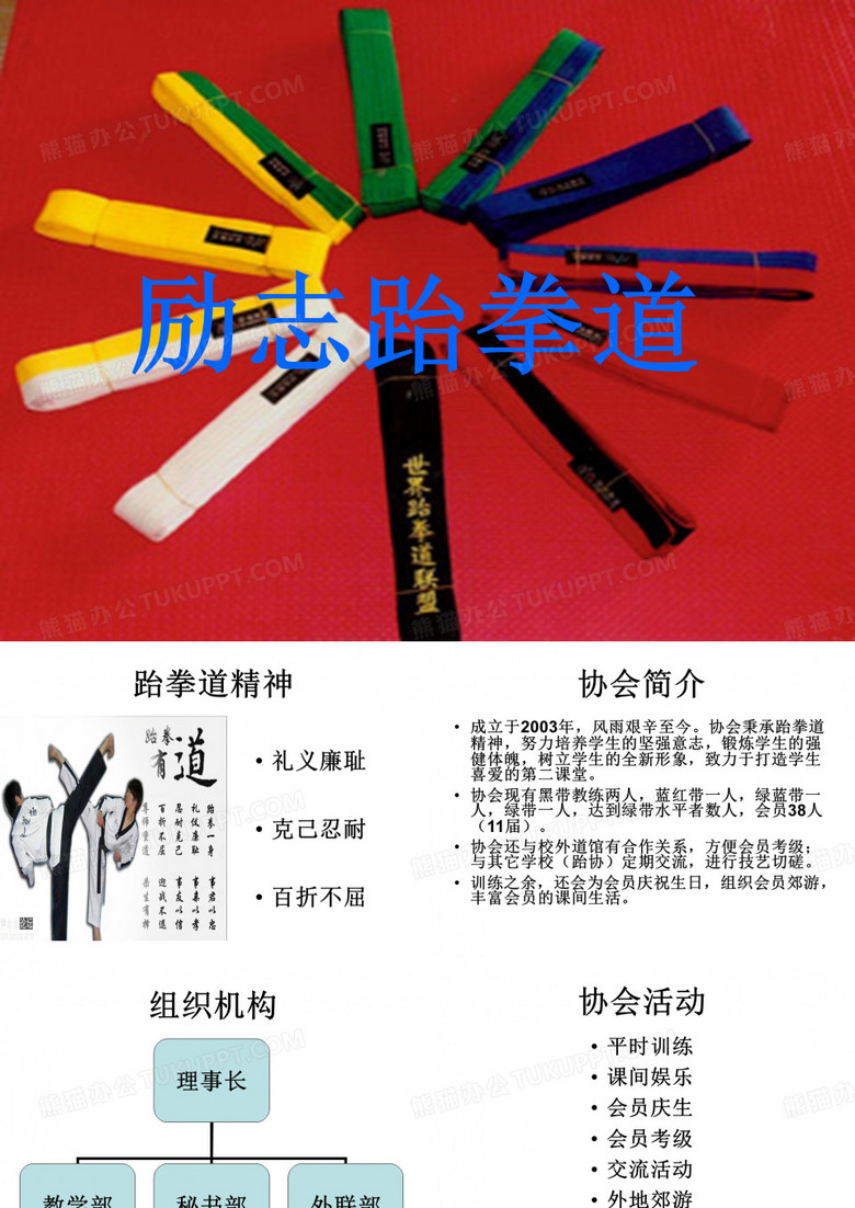 励志跆拳道