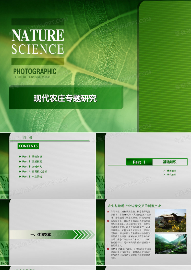 现代农庄专题研究