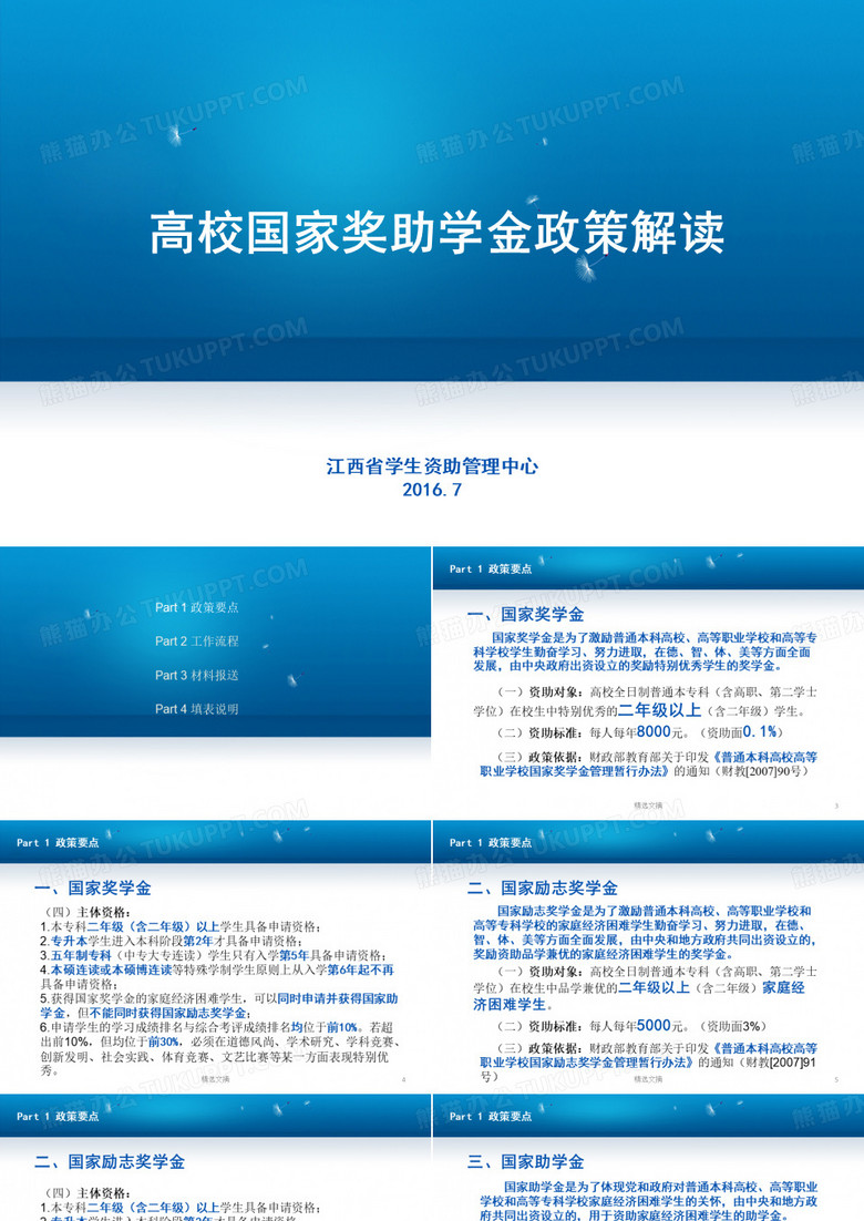 高校国家奖助学金政策演示课件.ppt