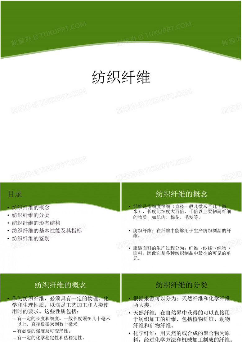 服装材料纺织纤维