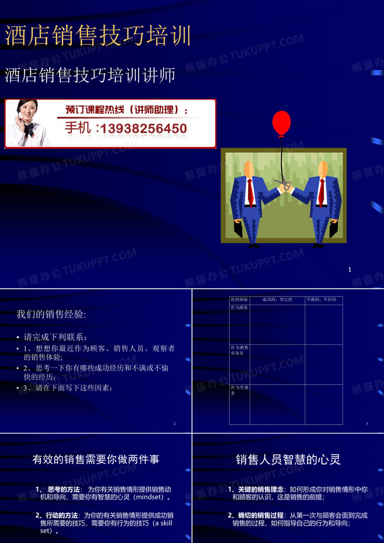 酒店销售技巧培训