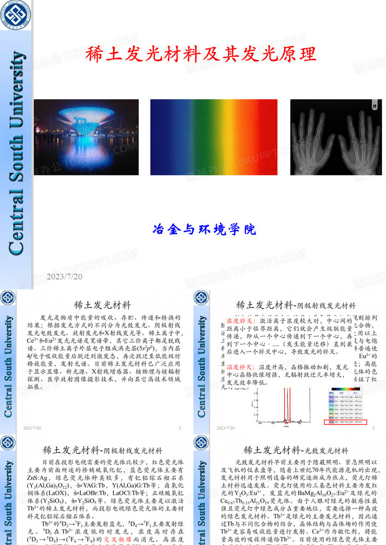 稀土发光材料及其发光原理)