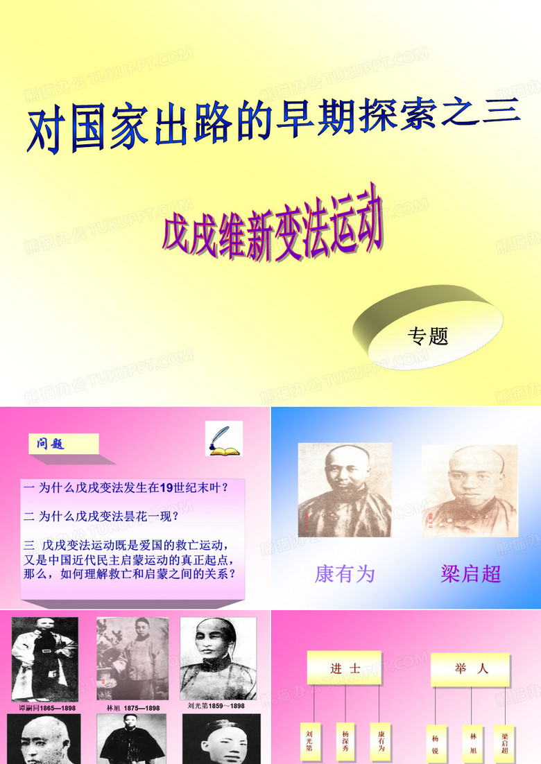 哈工大近代史 戊戌变法