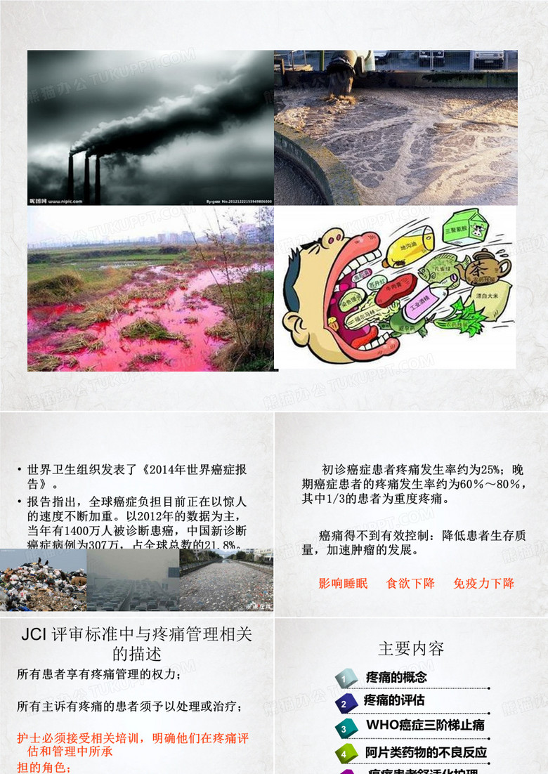 癌痛评估及护理授课PPT