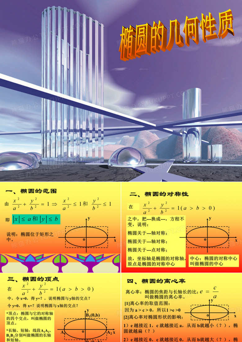椭圆的几何性质