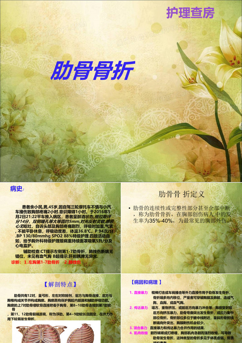 肋骨骨折查房
