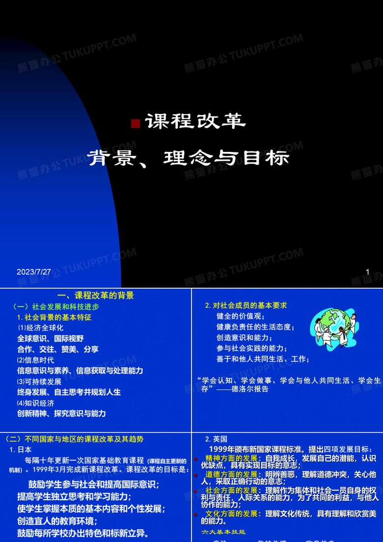 课程改革讲解