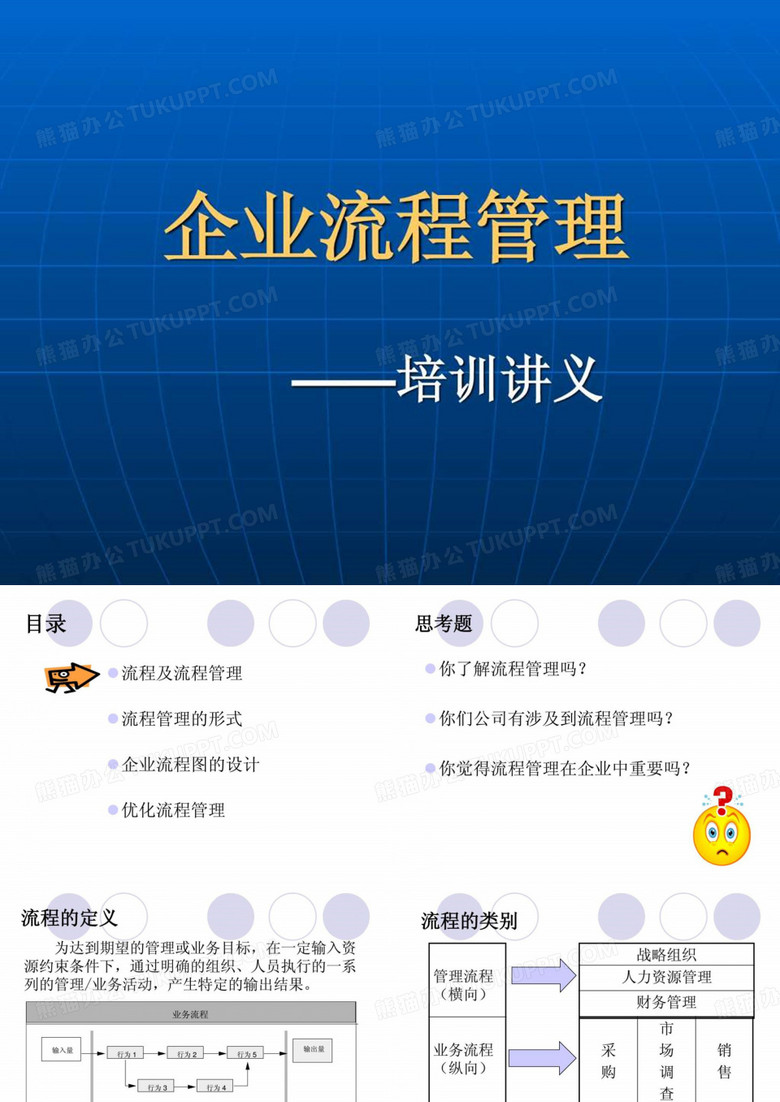 企业流程管理培训讲义