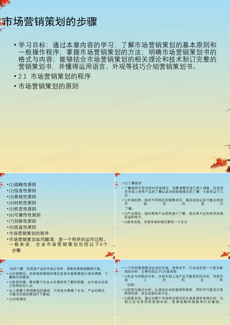 市场营销策划实战步骤