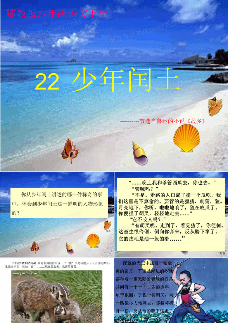少年闰土