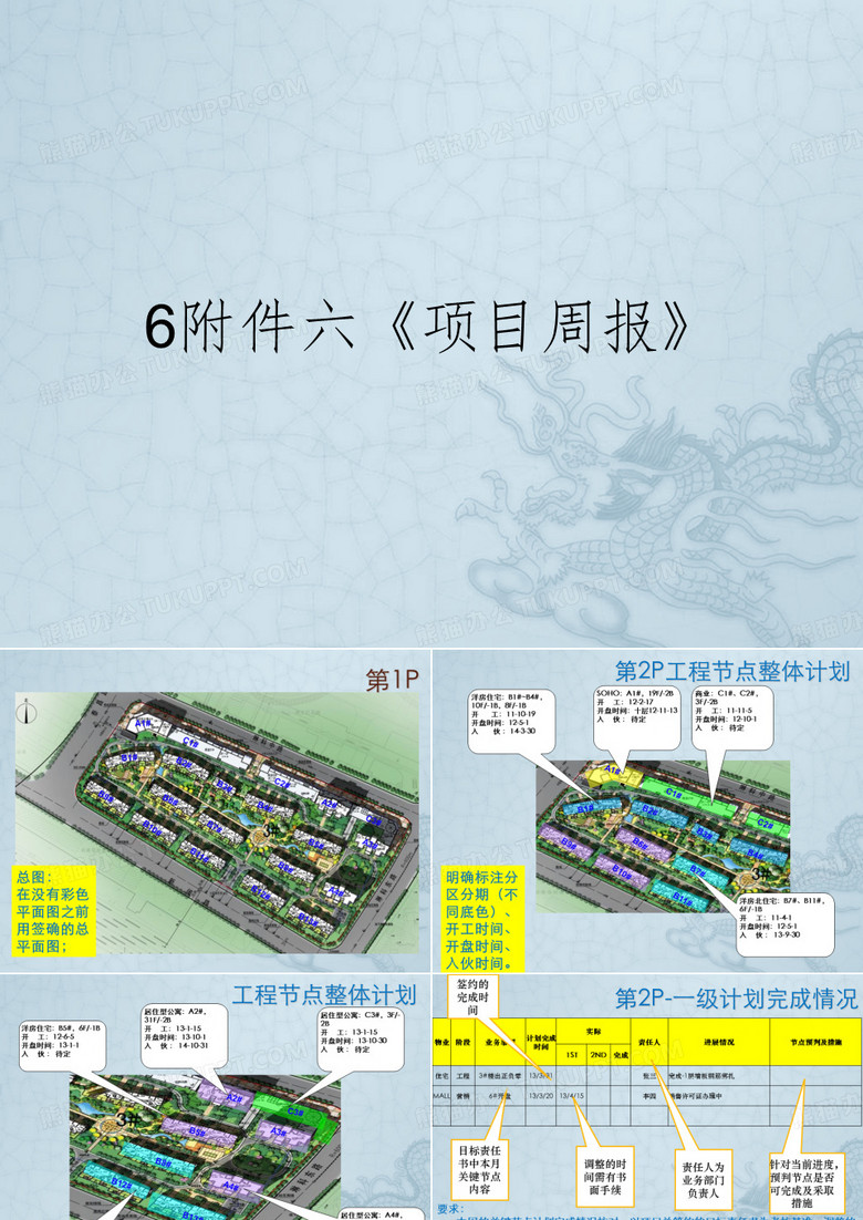 6附件六《项目周报》