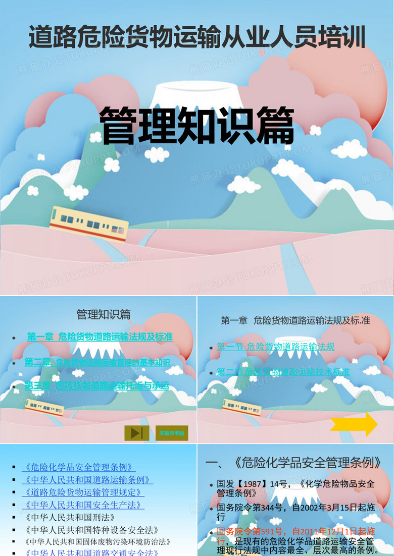 道路危险货物运输从业人员培训ppt课件