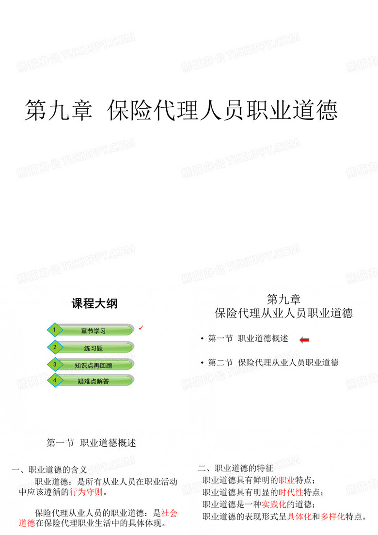 保险代理从业人员职业道德