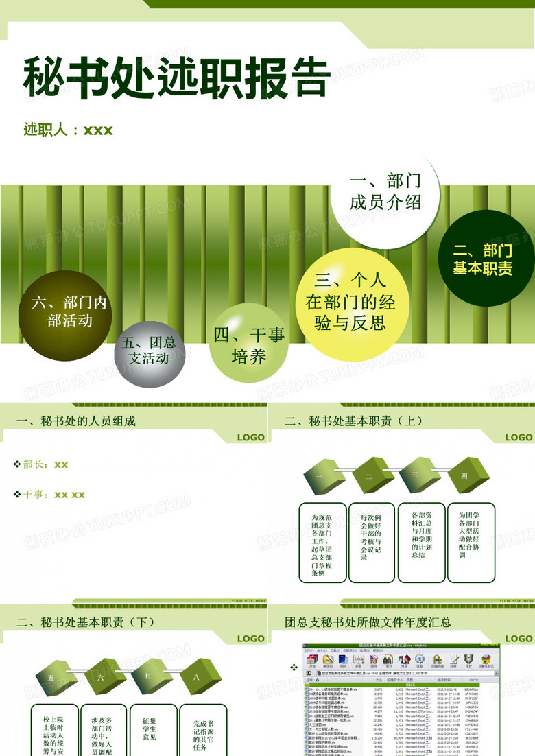 秘书处述职报告1