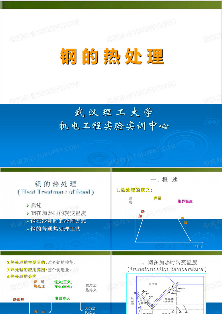 钢的热处理武汉理工大学