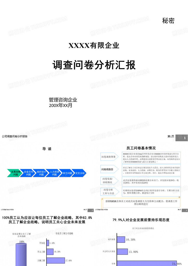 公司调查问卷分析报告