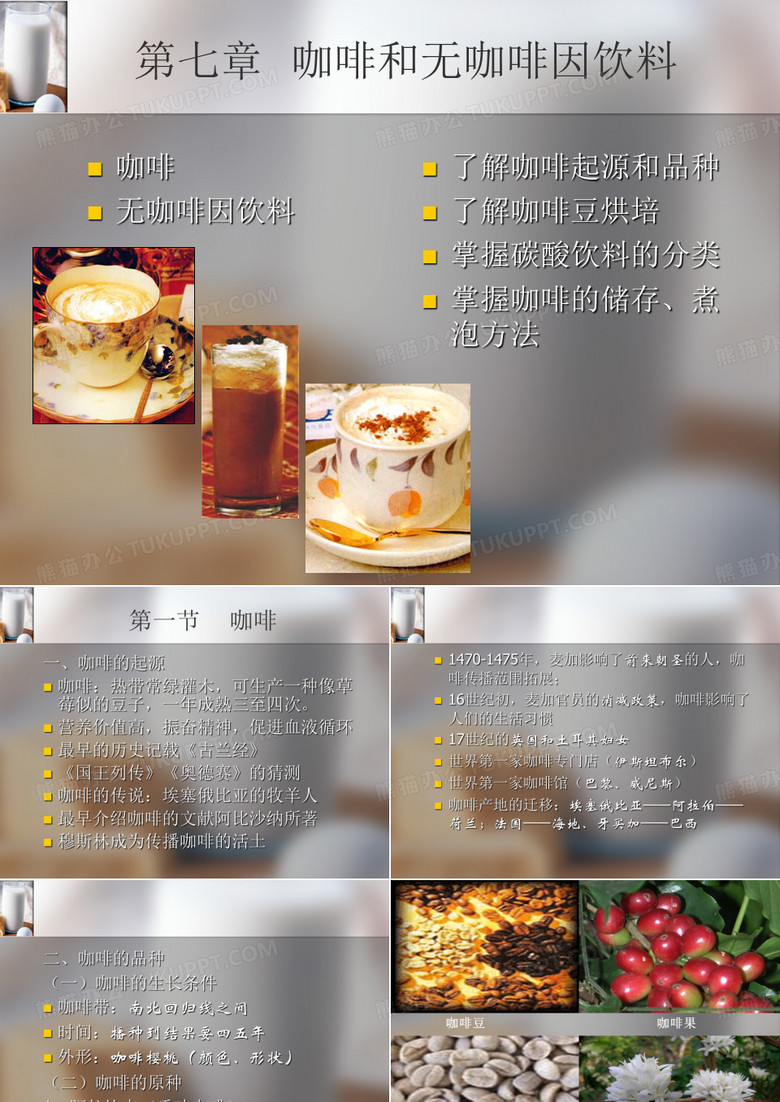 第七章 咖啡和无咖啡因饮料