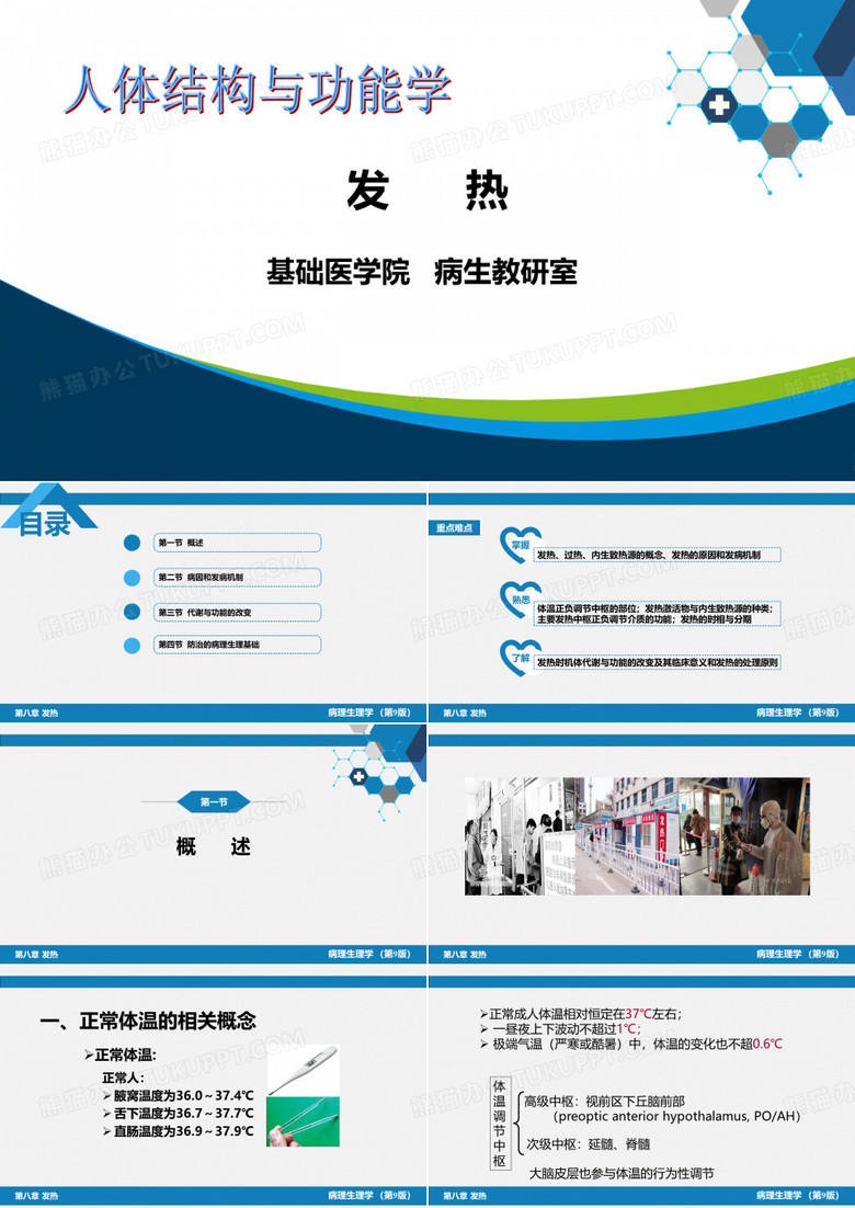 发热     
