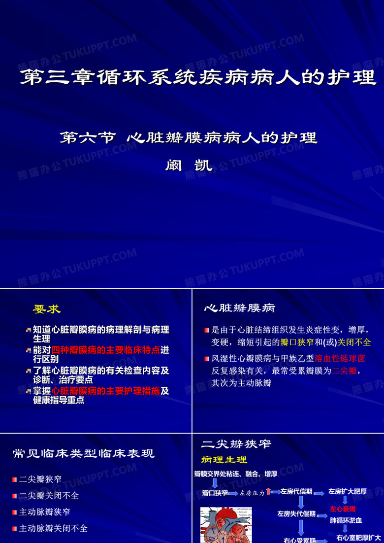 心脏瓣膜病的护理