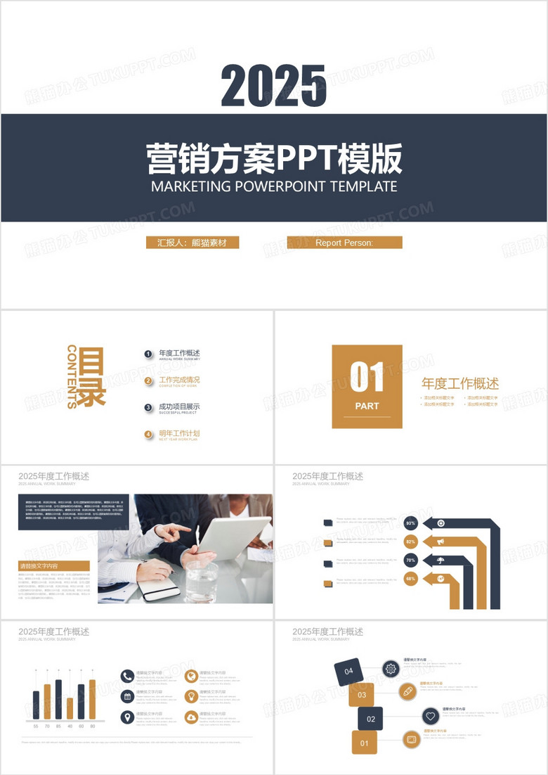 2025年营销方案PPT模板