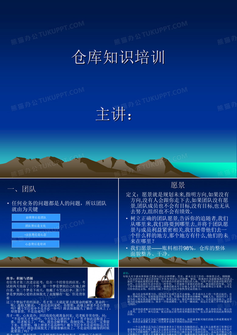 仓库知识培训