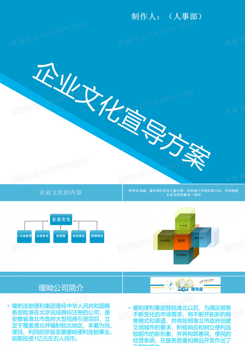 企业文化宣导方案